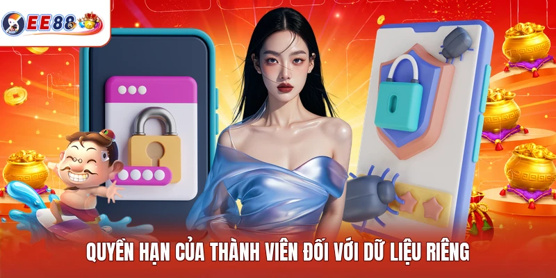Quyền hạn của thành viên đối với dữ liệu riêng